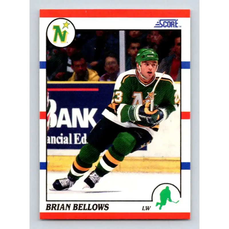 1990-91 Score #7 Brian Bellows NM-MT Minnesota North Stars Hockey Card