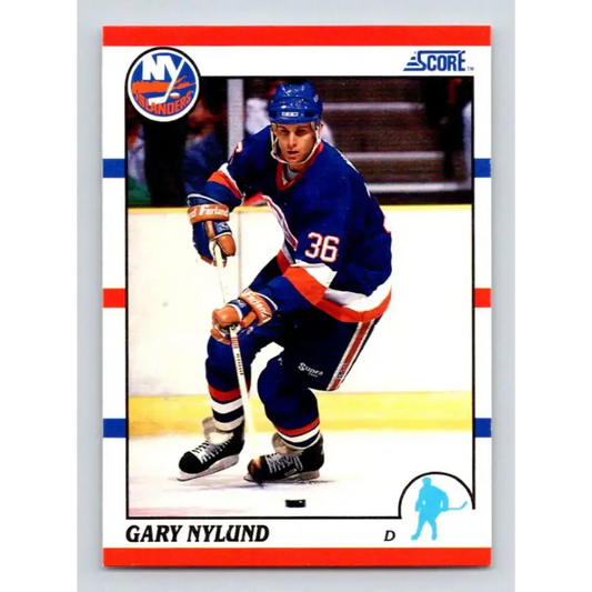 1990-91 Score #86 Gary Nylund NM-MT New York Islanders Hockey Card