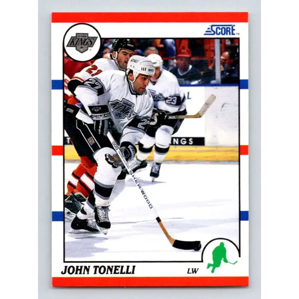 1990-91 Score #89 John Tonelli NM-MT Los Angeles Kings Hockey Card - Hockey Card Single