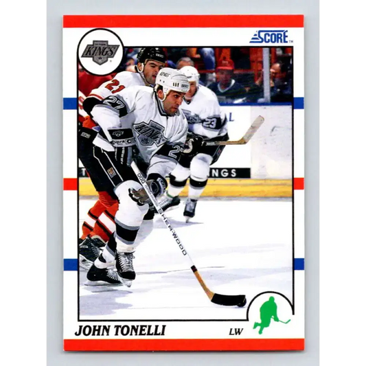 1990-91 Score #89 John Tonelli NM-MT Los Angeles Kings Hockey Card