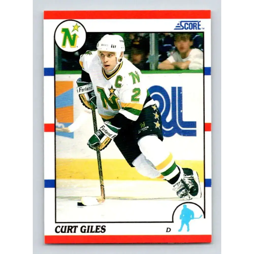 1990-91 Score #94 Curt Giles NM-MT Minnesota North Stars Hockey Card - Hockey Card Single