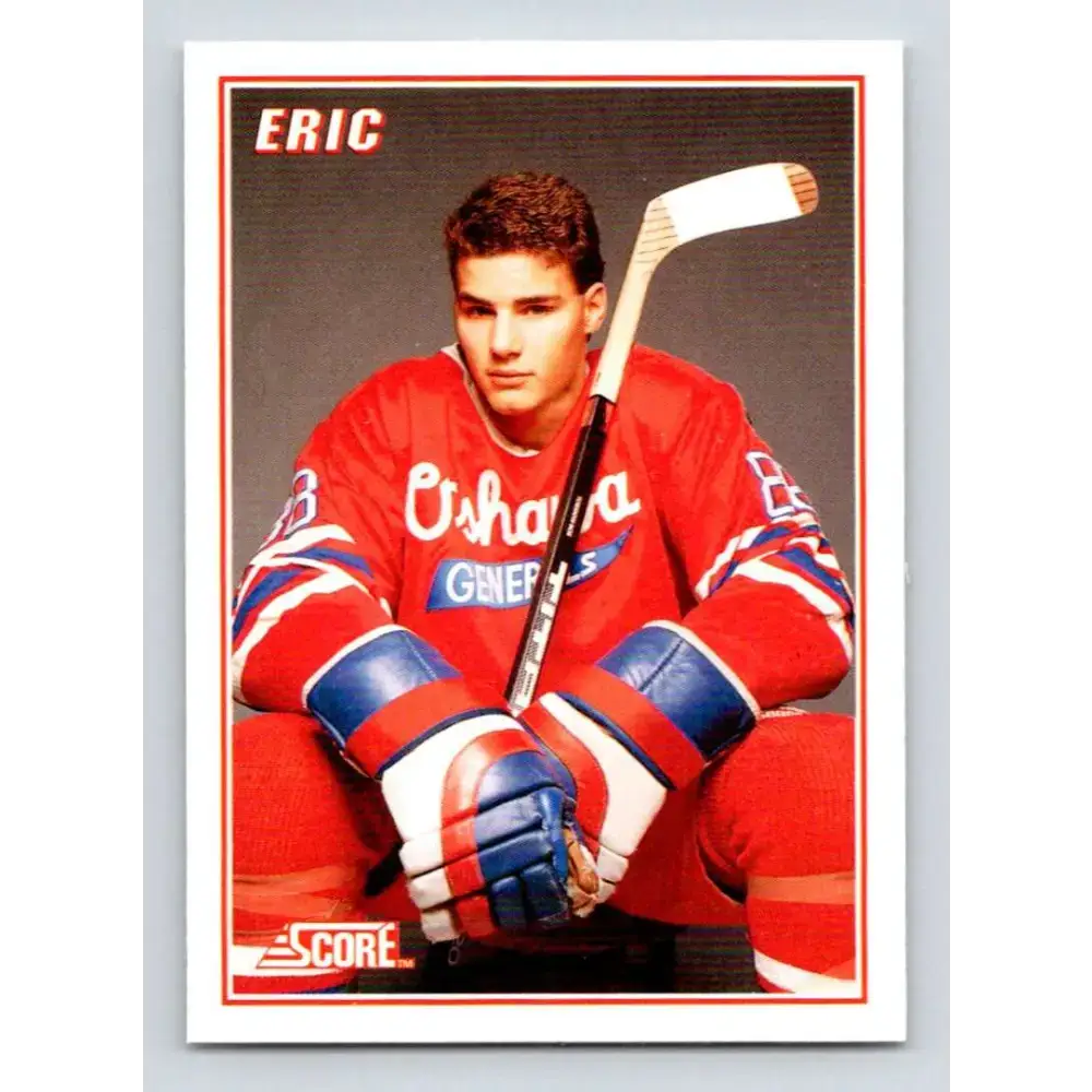 1990-91 Score #B2 Eric Lindros NM-MT Oshawa Generals Hockey Card - Hockey Card Single