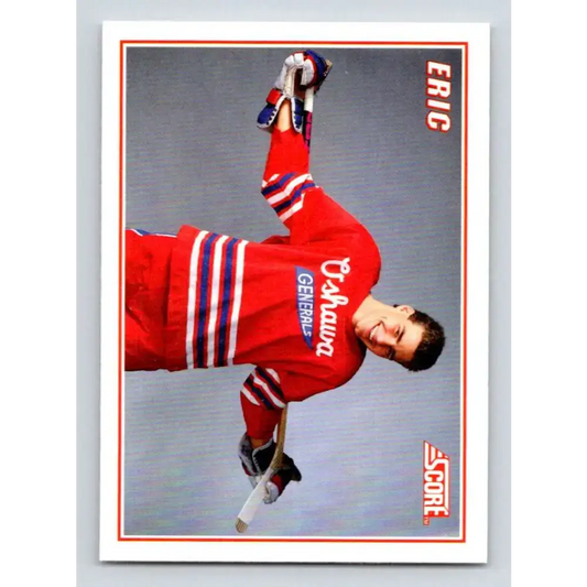 1990-91 Score #B5 Eric Lindros NM-MT Oshawa Generals Hockey Card - Hockey Card Single