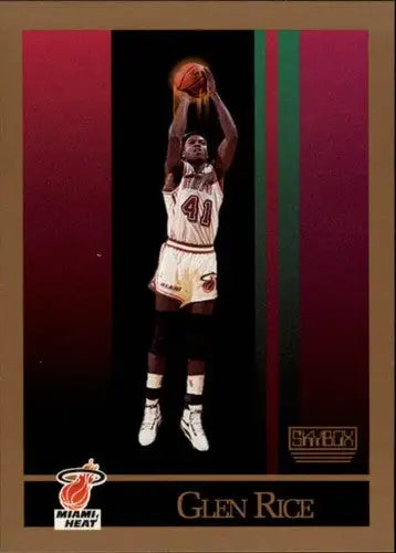 1990-91 SkyBox #150 Glen Rice NM-MT RC Rookie Heat ID:3802 - Basketball Card Single