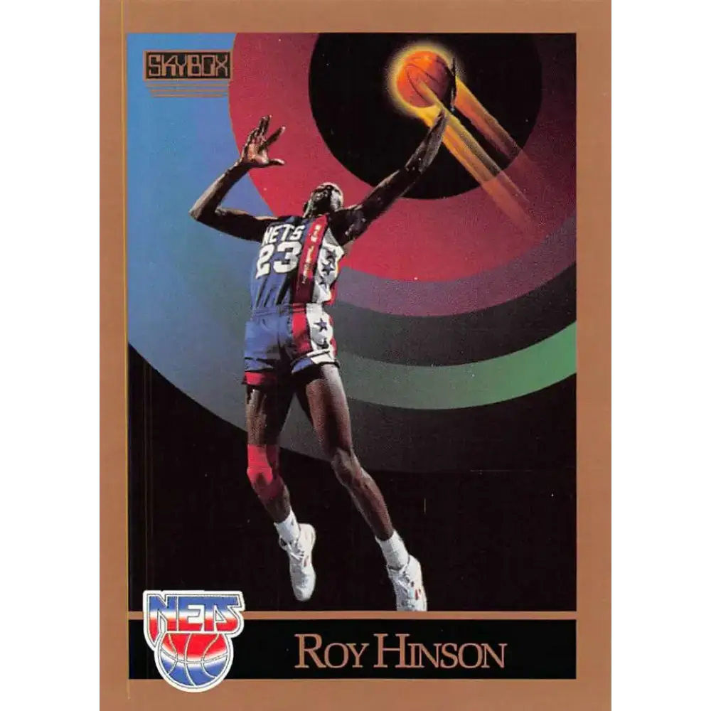 1990-91 SkyBox #181 Roy Hinson EX Excellent New Jersey Nets Basketball Card - Basketball Card Single