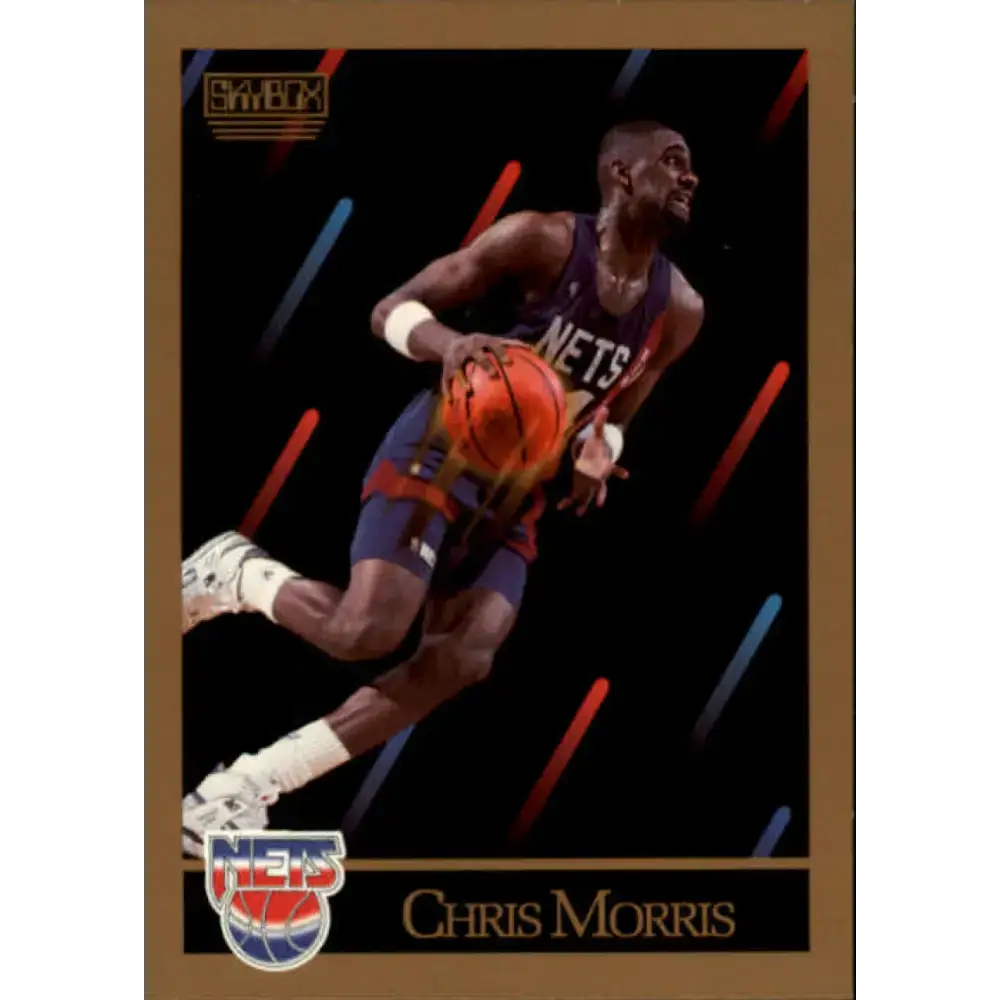 1990-91 SkyBox #183 Chris Morris EX Excellent New Jersey Nets Basketball Card - Basketball Card Single