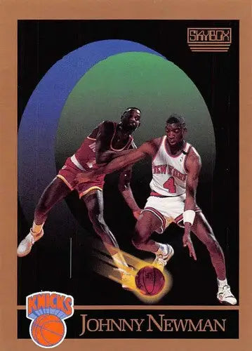 1990-91 SkyBox #190 Johnny Newman NM Near Mint SP Knicks ID:20445 - Basketball Card Single