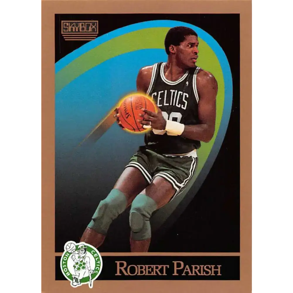 1990-91 SkyBox #20 Robert Parish EX Excellent Boston Celtics Basketball Card - Basketball Card Single