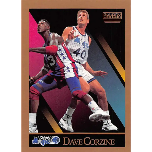 1990-91 SkyBox #202 Dave Corzine EX Excellent SP Orlando Magic Basketball Card - Basketball Card Single
