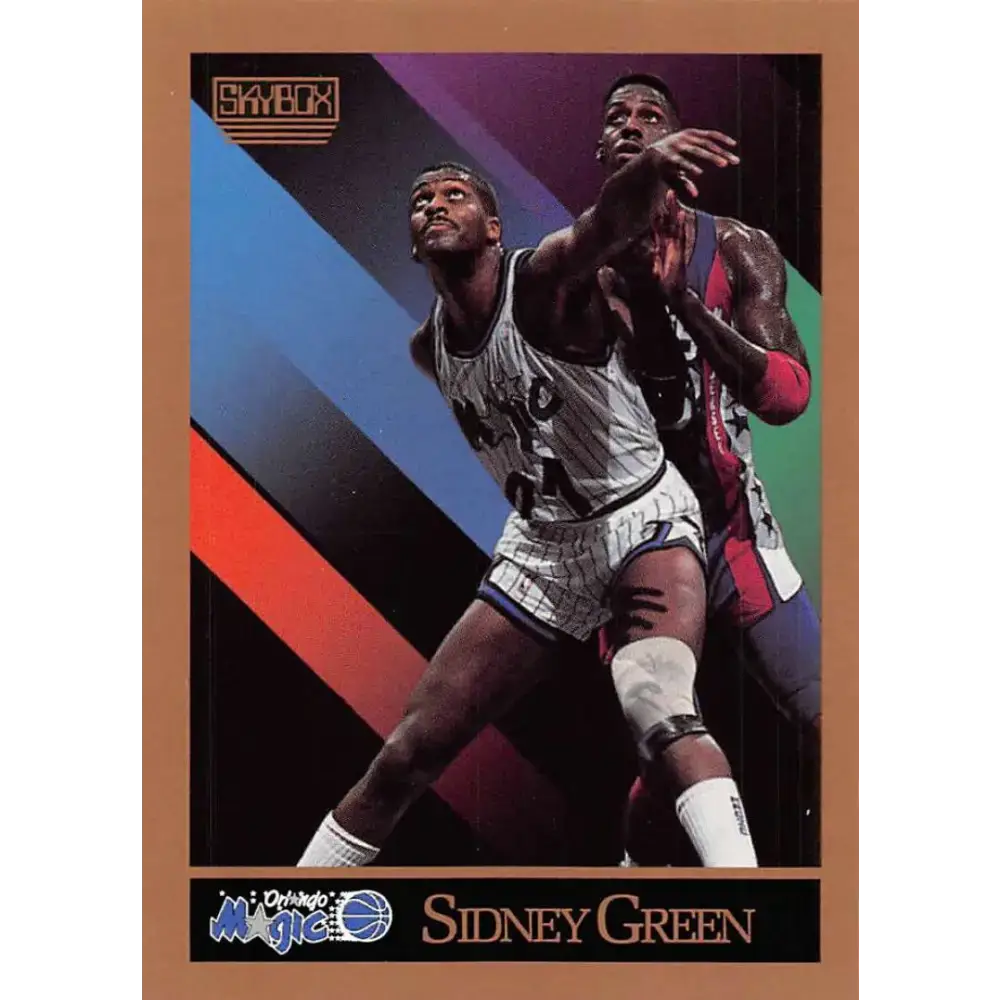 1990-91 SkyBox #203 Sidney Green EX Excellent SP Orlando Magic Basketball Card - Basketball Card Single