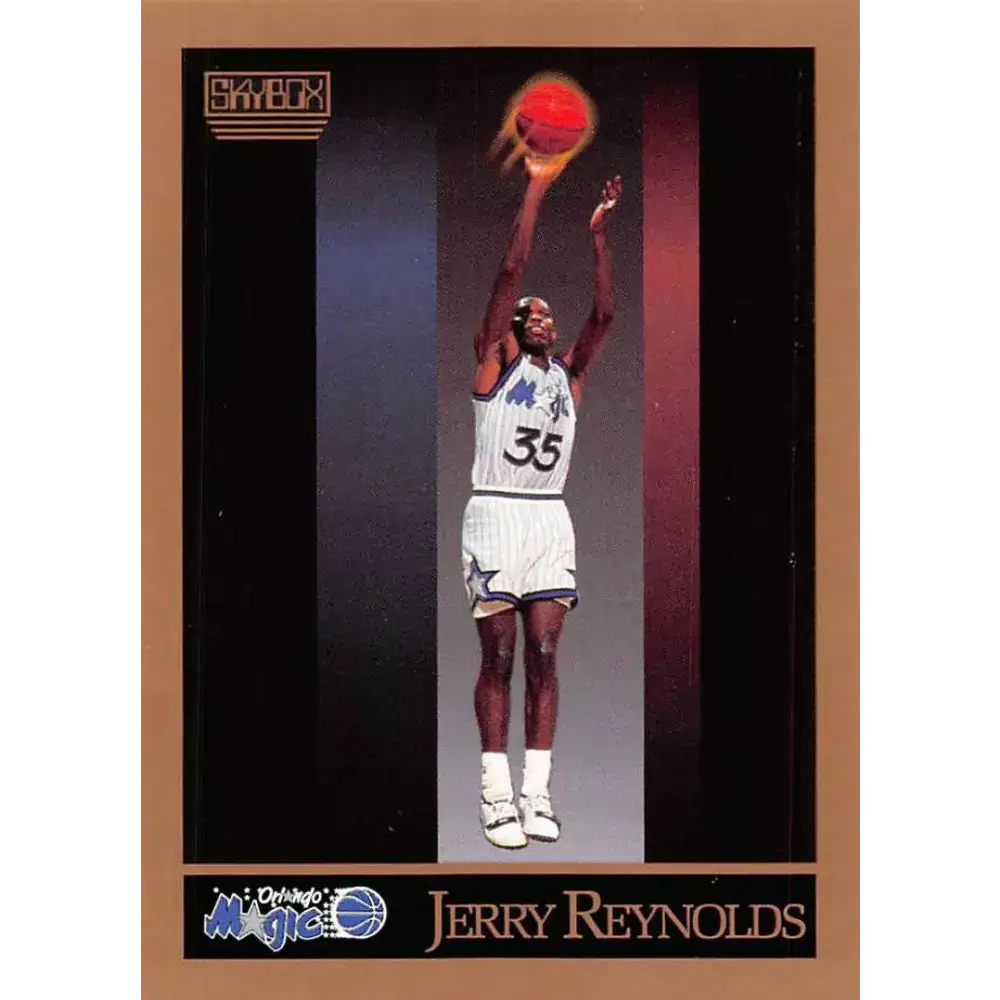 1990-91 SkyBox #204 Jerry Reynolds EX Excellent Orlando Magic Basketball Card - Basketball Card Single