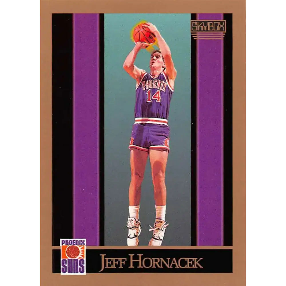 1990-91 SkyBox #222 Jeff Hornacek EX Excellent Phoenix Suns Basketball Card - Basketball Card Single
