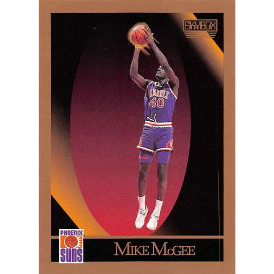 1990-91 SkyBox #227 Mike McGee EX Excellent SP Phoenix Suns Basketball Card