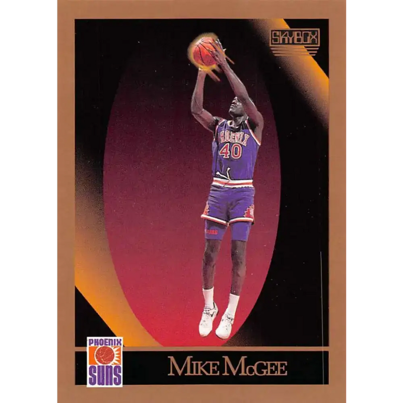 1990-91 SkyBox #227 Mike McGee EX Excellent SP Phoenix Suns Basketball Card - Basketball Card Single