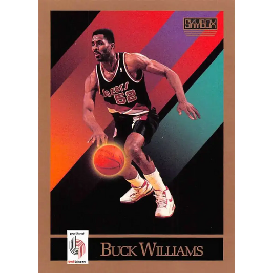 1990-91 SkyBox #240 Buck Williams EX Excellent Portland Trail Blazers Basketball Card
