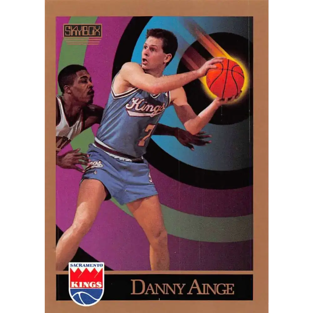 1990-91 SkyBox #242 Danny Ainge EX Excellent SP Sacramento Kings Basketball Card - Basketball Card Single