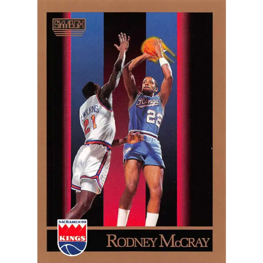 1990-91 SkyBox #248 Rodney McCray EX Excellent SP Sacramento Kings Basketball Card