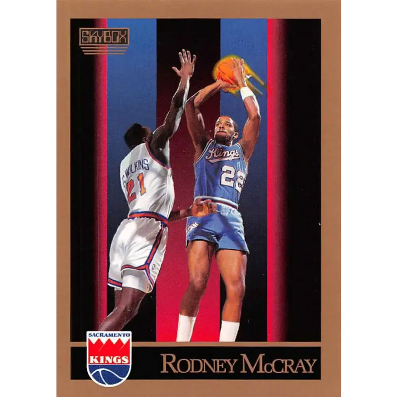 1990-91 SkyBox #248 Rodney McCray EX Excellent SP Sacramento Kings Basketball Card - Basketball Card Single