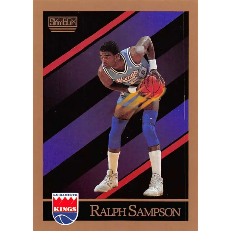 1990-91 SkyBox #250 Ralph Sampson EX Excellent Sacramento Kings Basketball Card - Basketball Card Single