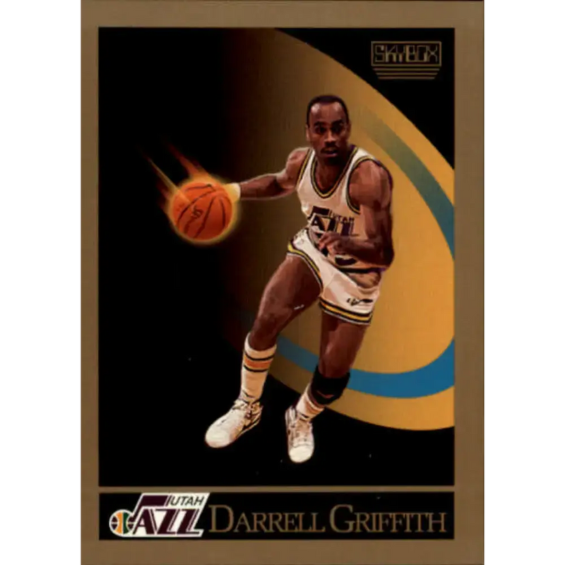 1990-91 SkyBox #278 Darrell Griffith EX Excellent Utah Jazz Basketball Card - Basketball Card Single