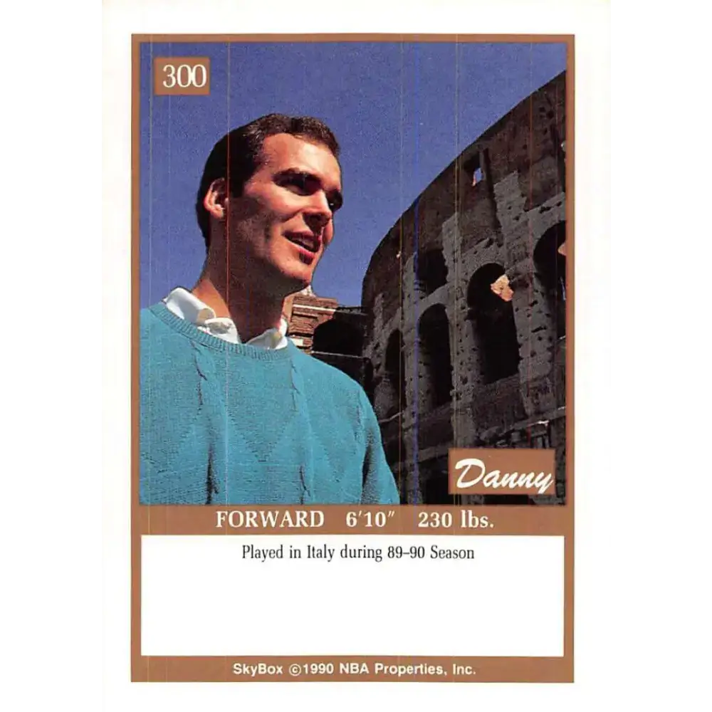 1990-91 SkyBox #300 Danny Ferry EX Excellent RC Rookie SP Cleveland Cavaliers Basketball Card - Basketball Card Single