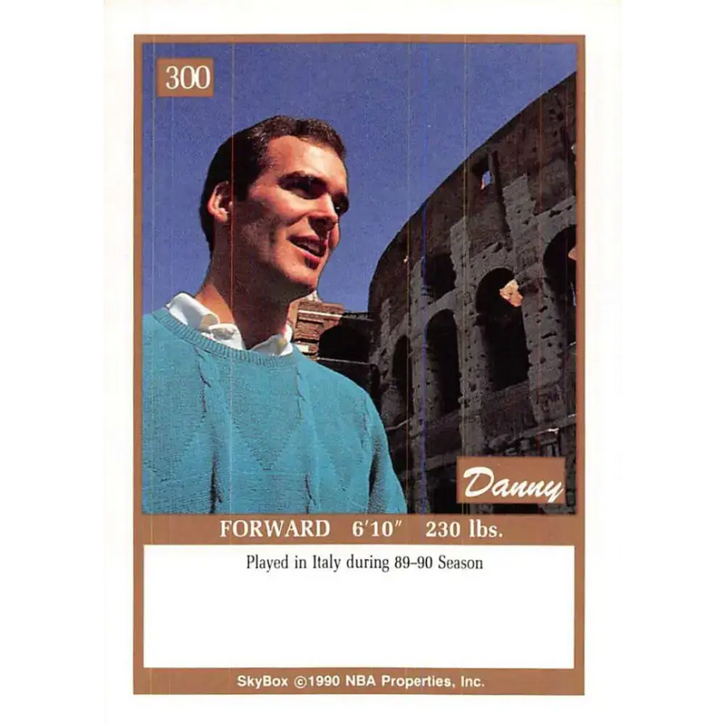 1990-91 SkyBox #300 Danny Ferry EX Excellent RC Rookie SP Cleveland Cavaliers Basketball Card - Basketball Card Single