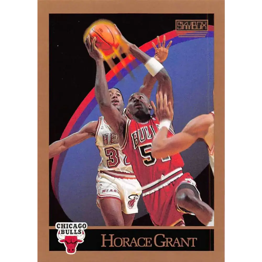 1990-91 SkyBox #39 Horace Grant EX Excellent Chicago Bulls Basketball Card - Basketball Card Single