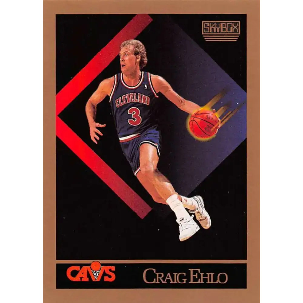 1990-91 SkyBox #51 Craig Ehlo EX Excellent Cleveland Cavaliers Basketball Card - Basketball Card Single