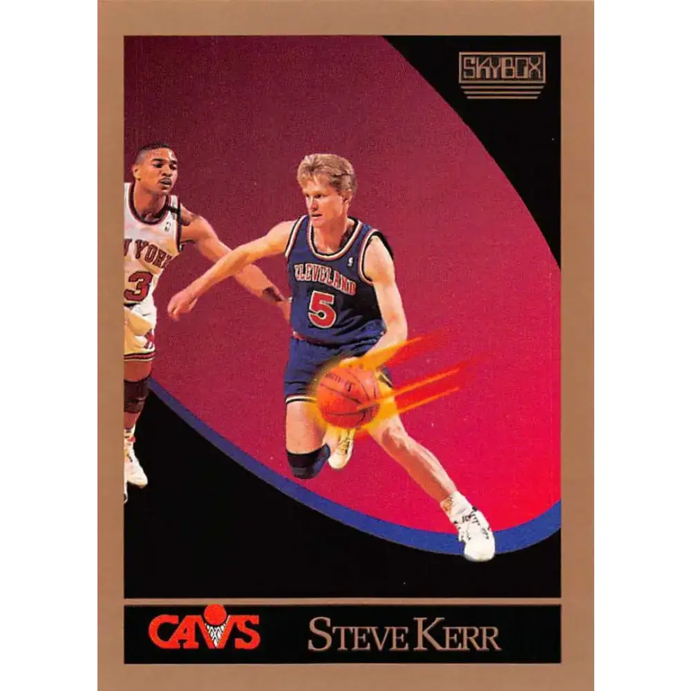 1990-91 SkyBox #52 Steve Kerr EX Excellent Cleveland Cavaliers Basketball Card - Basketball Card Single