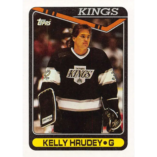 1990-91 Topps #103 Kelly Hrudey NM-MT Los Angeles Kings Hockey Card