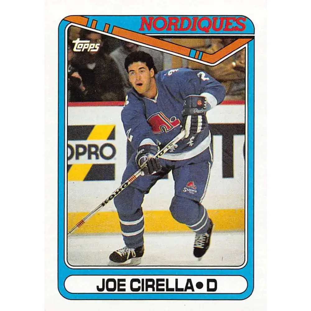 1990-91 Topps #107 Joe Cirella NM-MT Hockey Card - Hockey Card Single