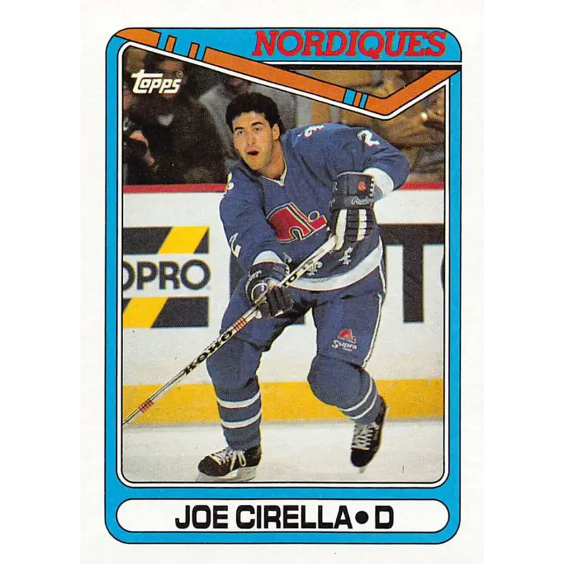1990-91 Topps #107 Joe Cirella NM-MT Hockey Card - Hockey Card Single