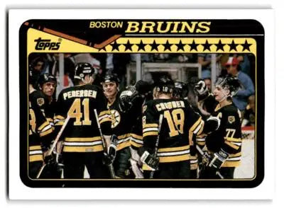 1990 1990-91 Topps #165b Boston Bruins D* Boston Bruins HOCKEY Cards - Hockey Card Single