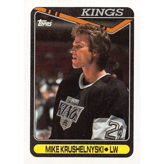 1990-91 Topps #167 Mike Krushelnyski NM-MT Hockey Card - Hockey Card Single