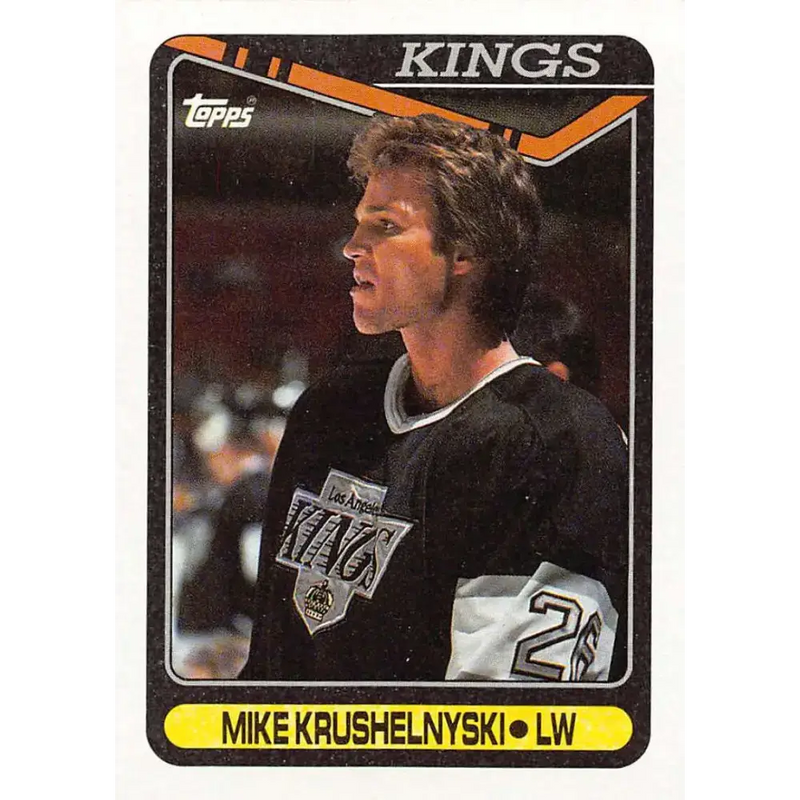 1990-91 Topps #167 Mike Krushelnyski NM-MT Hockey Card - Hockey Card Single