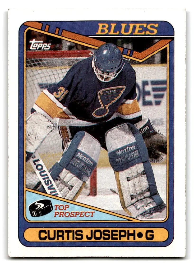 1990-91 Topps #171 Curtis Joseph - Hockey Card Single
