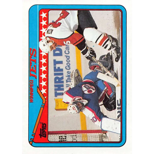 1990-91 Topps #180 Daniel Berthiaume/Keith Acton NM-MT Philadelphia Flyers Hockey Card - Hockey Card Single