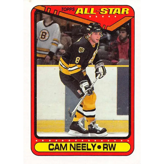 1990-91 Topps #201 Cam Neely NM-MT Hockey Card