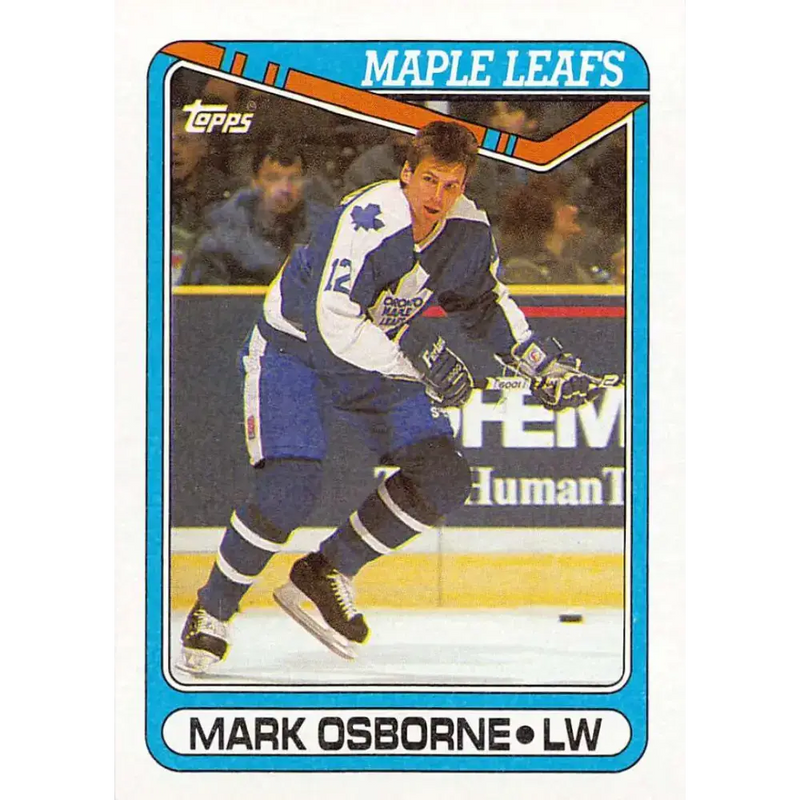 1990-91 Topps #227 Mark Osborne NM-MT Hockey Card - Hockey Card Single