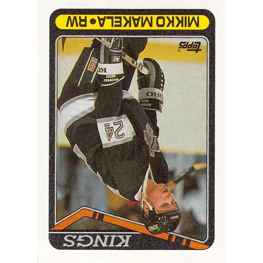 1990-91 Topps #229 Mikko Makela NM-MT Hockey Card - Hockey Card Single