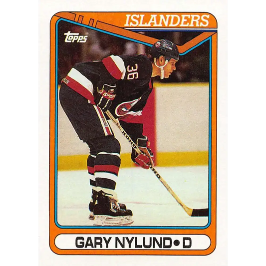 1990-91 Topps #233 Gary Nylund NM-MT New York Islanders Hockey Card