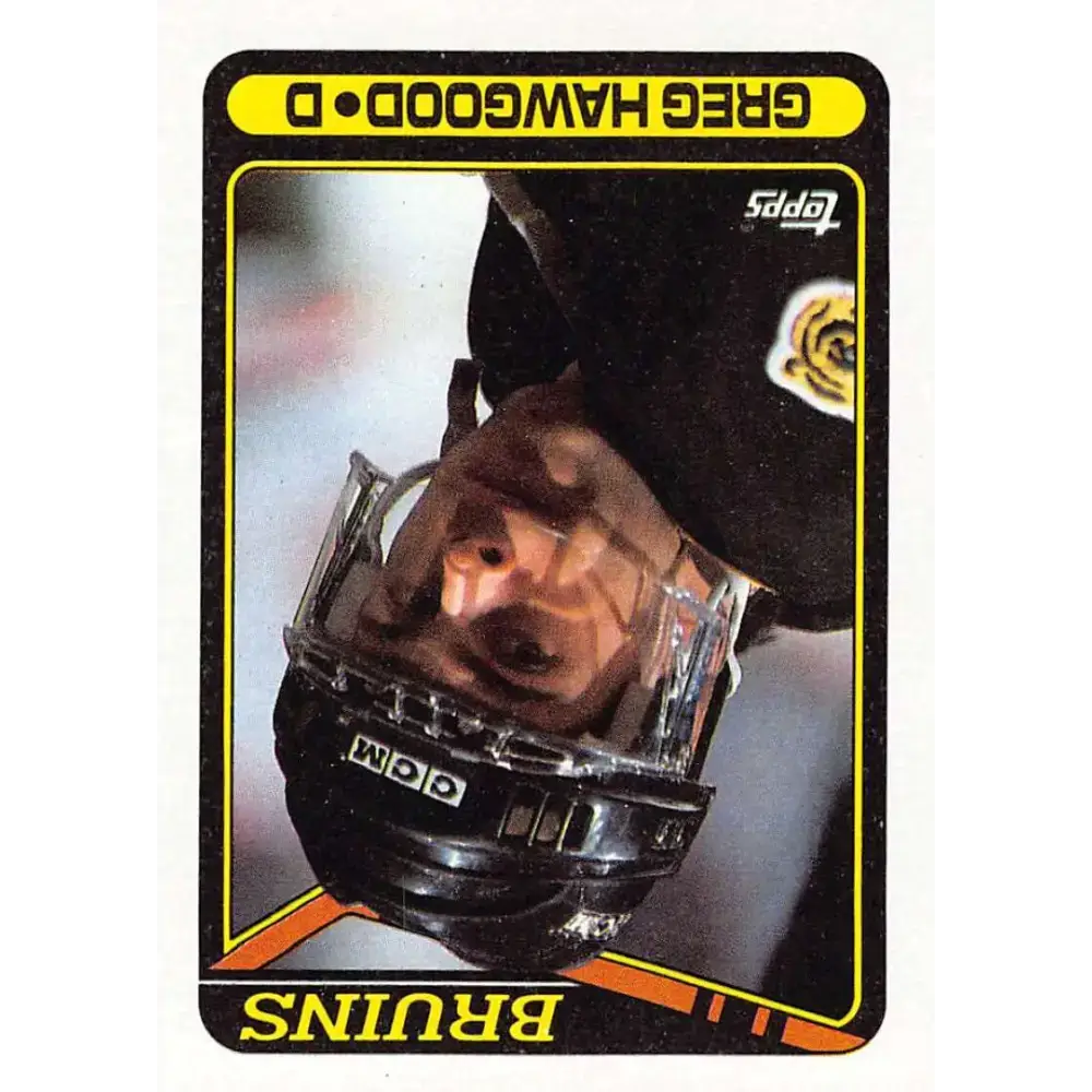 1990-91 Topps #236 Greg Hawgood NM-MT Hockey Card