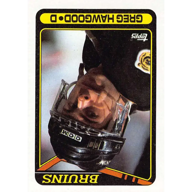 1990-91 Topps #236 Greg Hawgood NM-MT Hockey Card