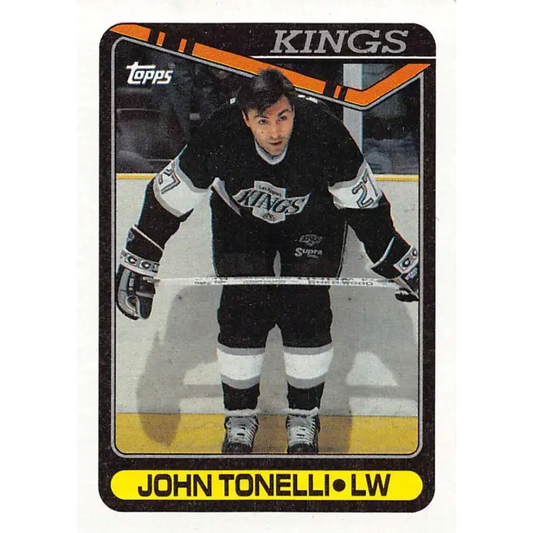 1990-91 Topps #281 John Tonelli NM-MT Los Angeles Kings Hockey Card