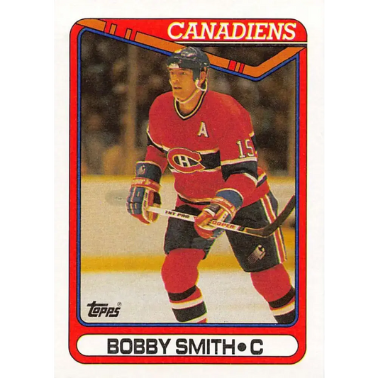 1990-91 Topps #287 Bobby Smith NM-MT Hockey Card - Hockey Card Single