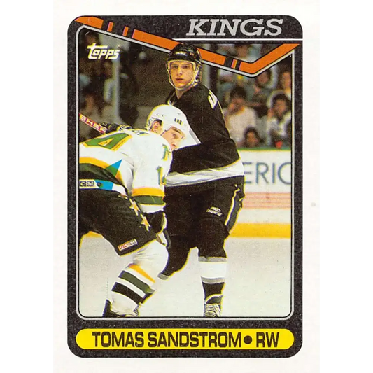 1990-91 Topps #301 Tomas Sandstrom NM-MT Los Angeles Kings Hockey Card