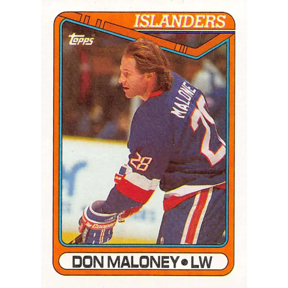 1990-91 Topps #31 Don Maloney NM-MT New York Islanders Hockey Card - Hockey Card Single