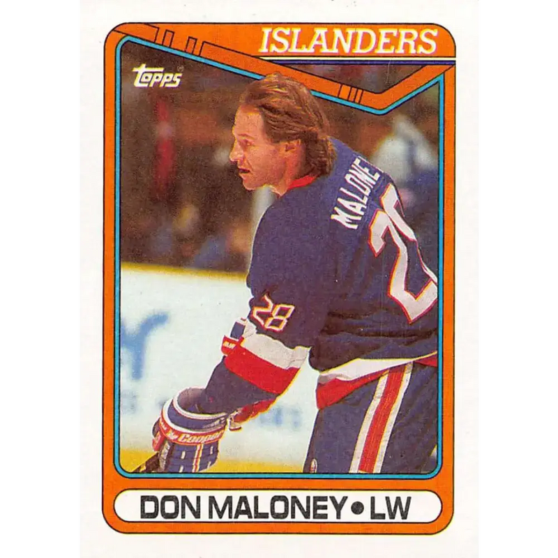 1990-91 Topps #31 Don Maloney NM-MT New York Islanders Hockey Card - Hockey Card Single
