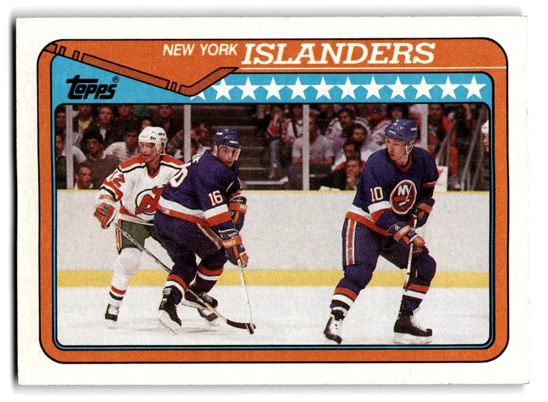 1990-91 Topps #315 New York Islanders - Hockey Card Single