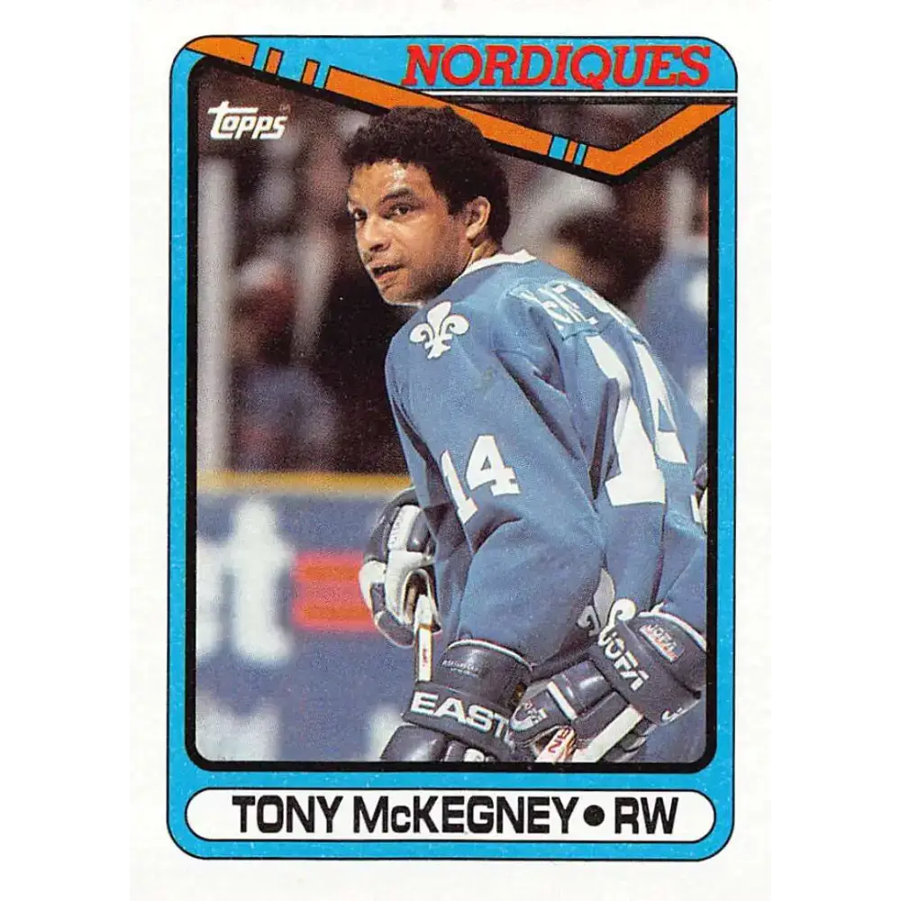 1990-91 Topps #333 Tony McKegney NM-MT Hockey Card - Hockey Card Single